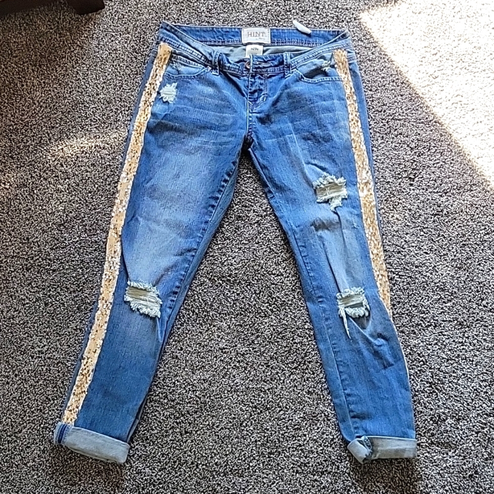 Ankle skinny jeans
